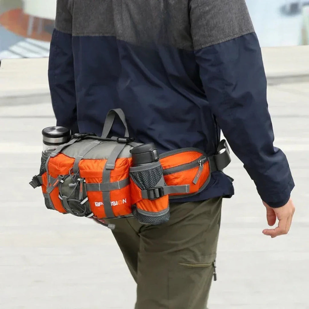 Avtoit | Waterproof Hiking Waist Bag – 5L Bum Bag with Zippered Pockets for Walking & Outdoor Adventures