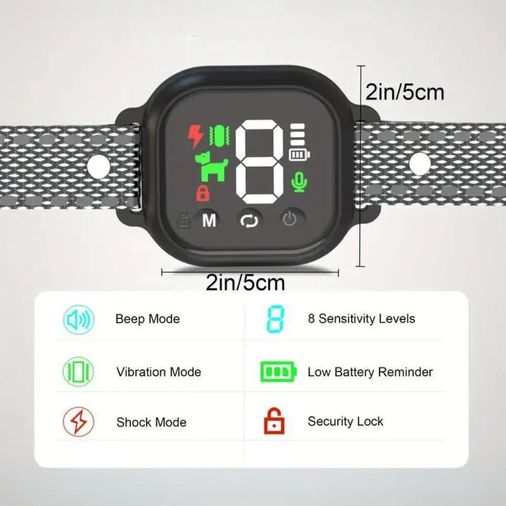 BarkPro • Touch Screen Dog Bark Collar