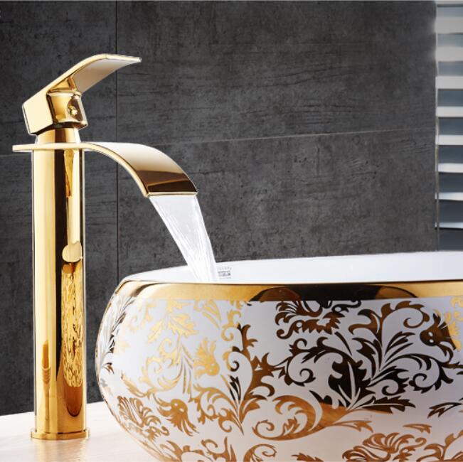 Avtoit | Vanity faucet waterfall faucet brass vanity faucet mixer tap