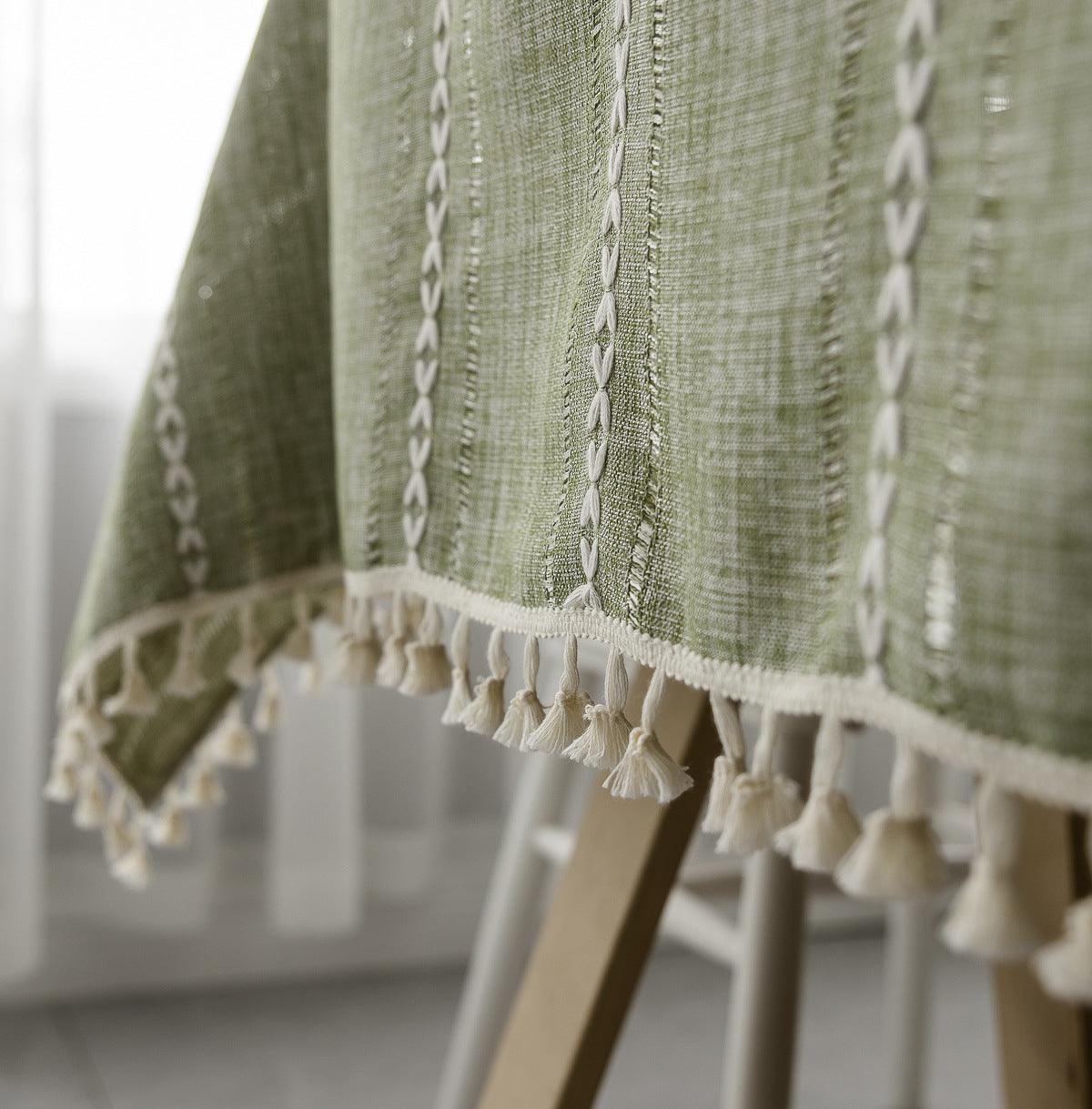 Avtoit | Batillo Linen Tablecloth | Tablecloth, Indoor & Outdoor