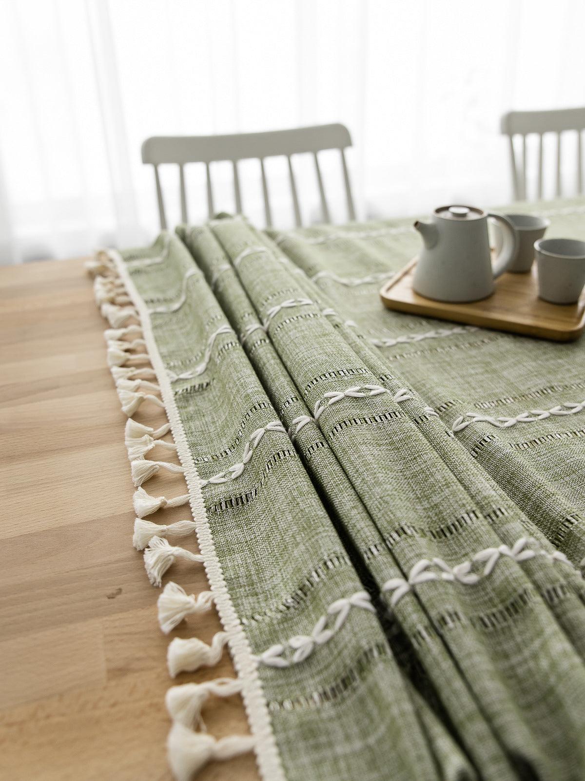 Avtoit | Batillo Linen Tablecloth | Tablecloth, Indoor & Outdoor