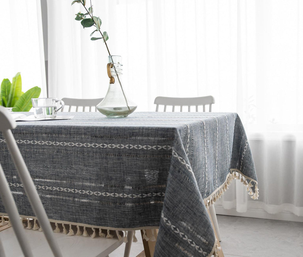 Avtoit | Batillo Linen Tablecloth | Tablecloth, Indoor & Outdoor