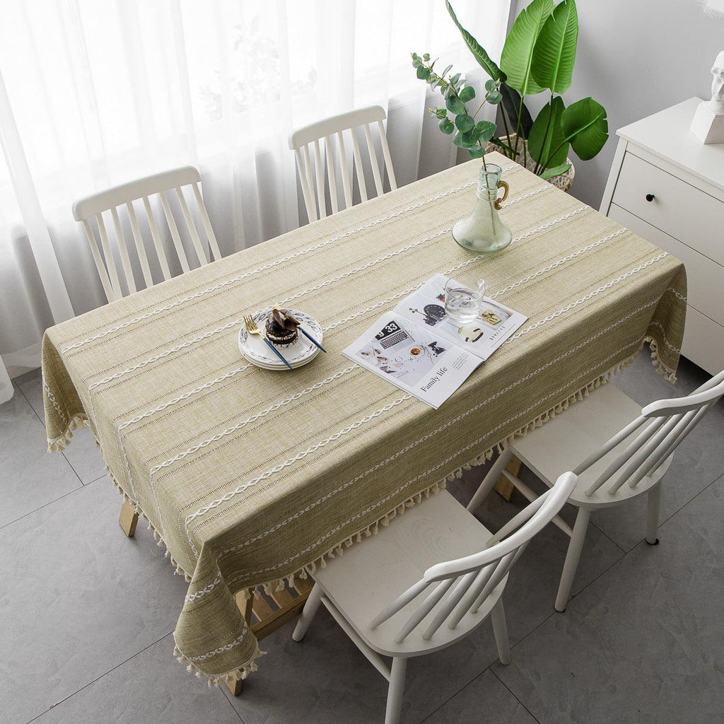 Avtoit | Batillo Linen Tablecloth | Tablecloth, Indoor & Outdoor