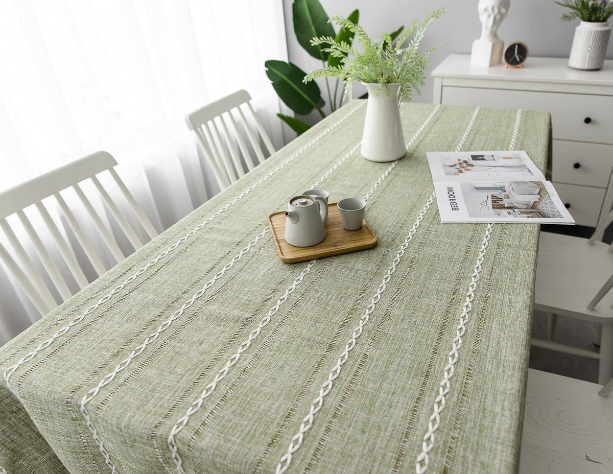 Avtoit | Batillo Linen Tablecloth | Tablecloth, Indoor & Outdoor