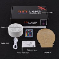 Avtoit | 3D Lamp Game Of Thrones House Targaryen
