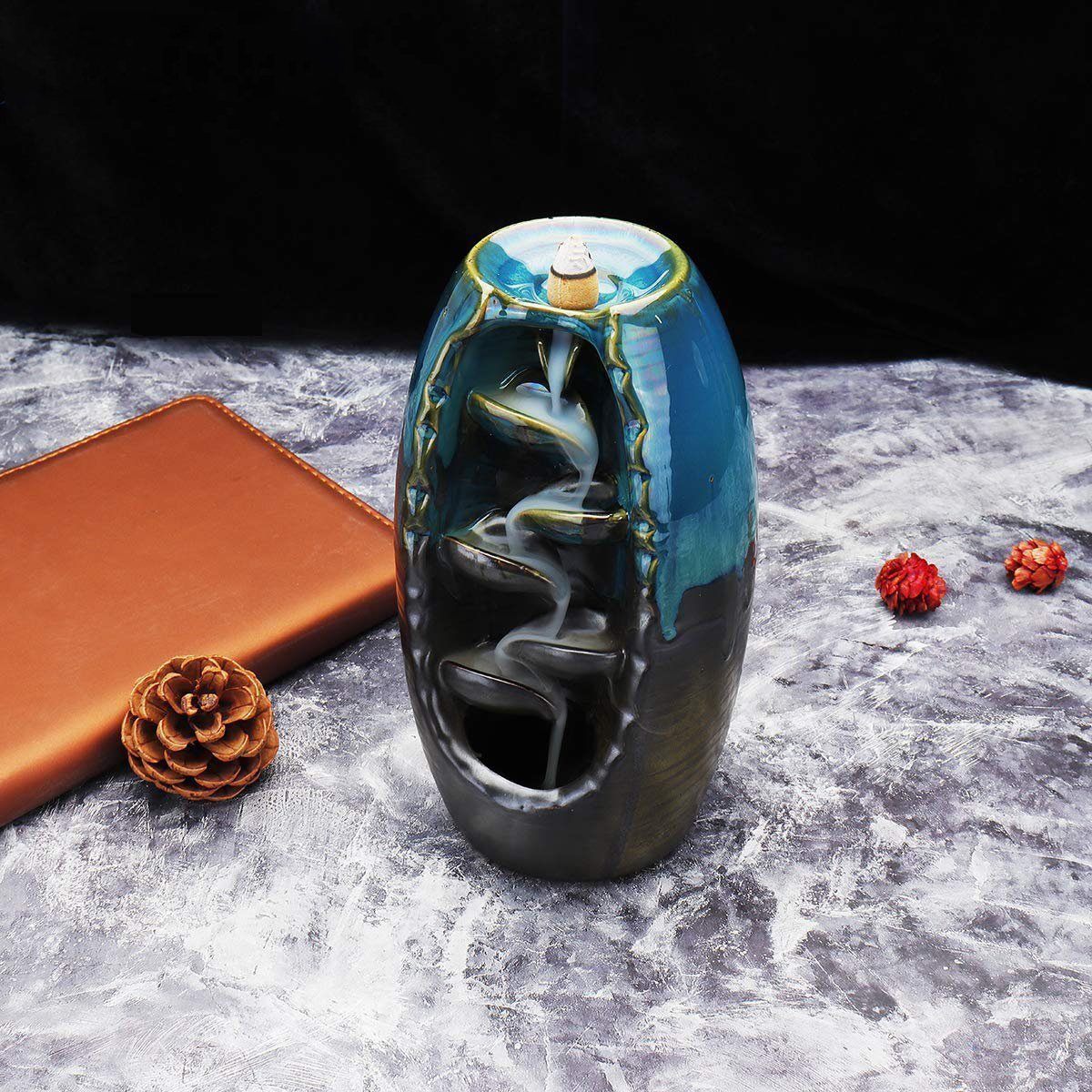 Avtoit | ZenFlow - Handcrafted incense holder with fascinating waterfall incense effect