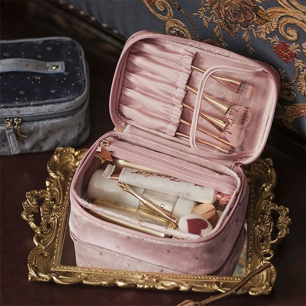 Avtoit | Large capacity velvet cosmetic bag + wash bag