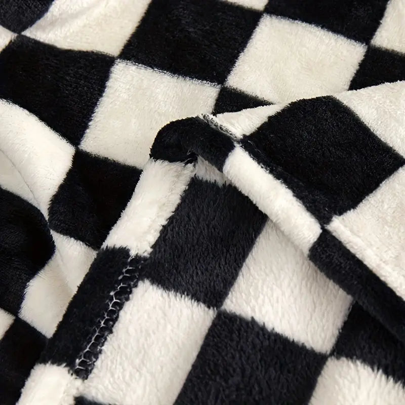 Avtoit | Classic Check Blanket – Soft and Warm Blanket for Sofa and Bedroom