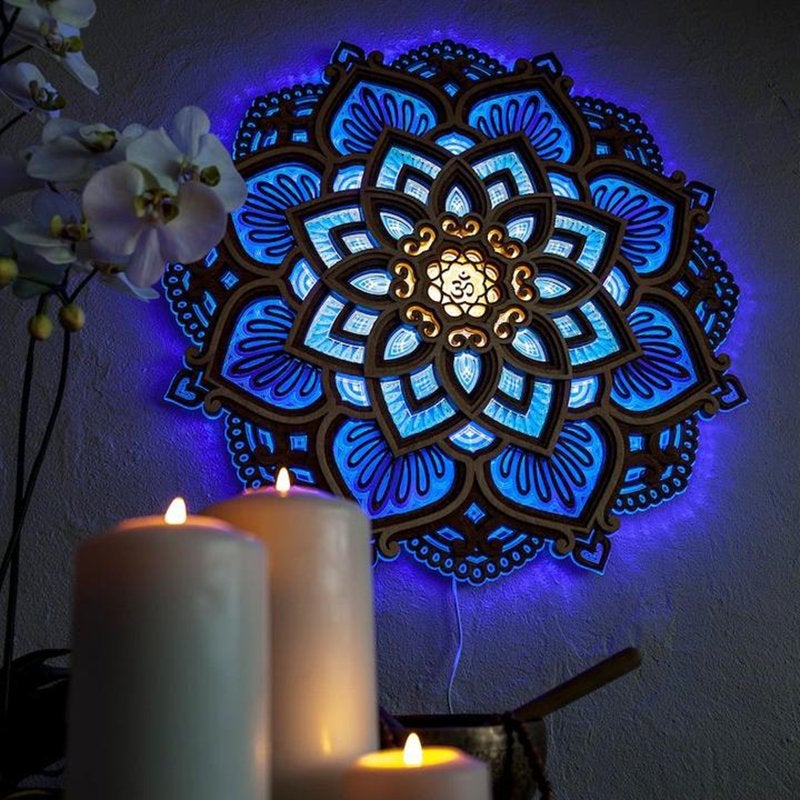 Avtoit | Mandala Yoga Room Night Light LED