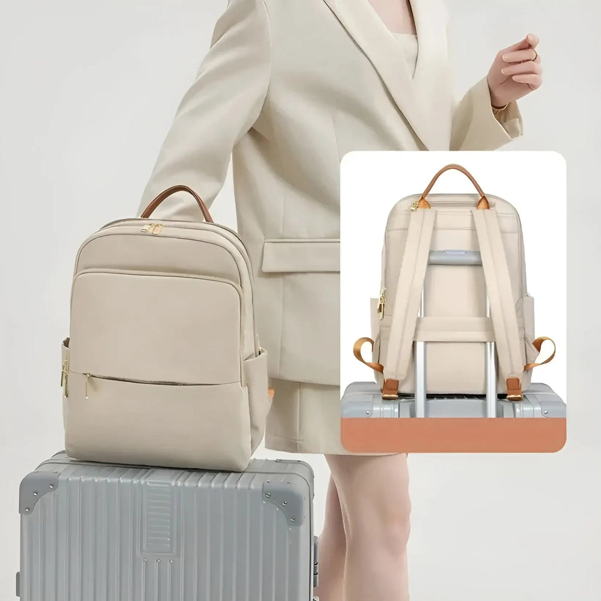 Avtoit | Sophia – Trendy Multifunctional Women’s Backpack | Waterproof & Stylish Laptop Bag