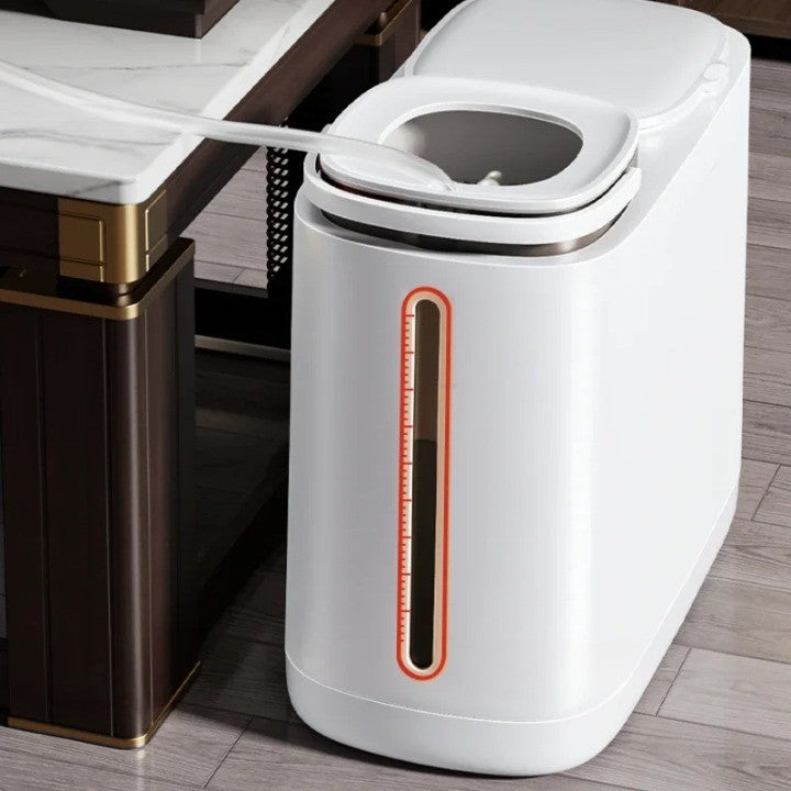 Avtoit | Dual Compartment Dry Wet Section Efficient Modern Home Trash Can