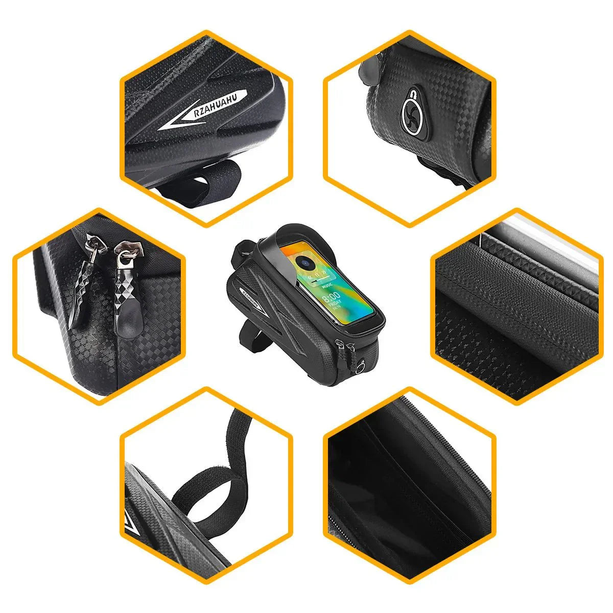 Avtoit | BikeGear PRO – Waterproof Bike Bag with Touchscreen & Headphone Port