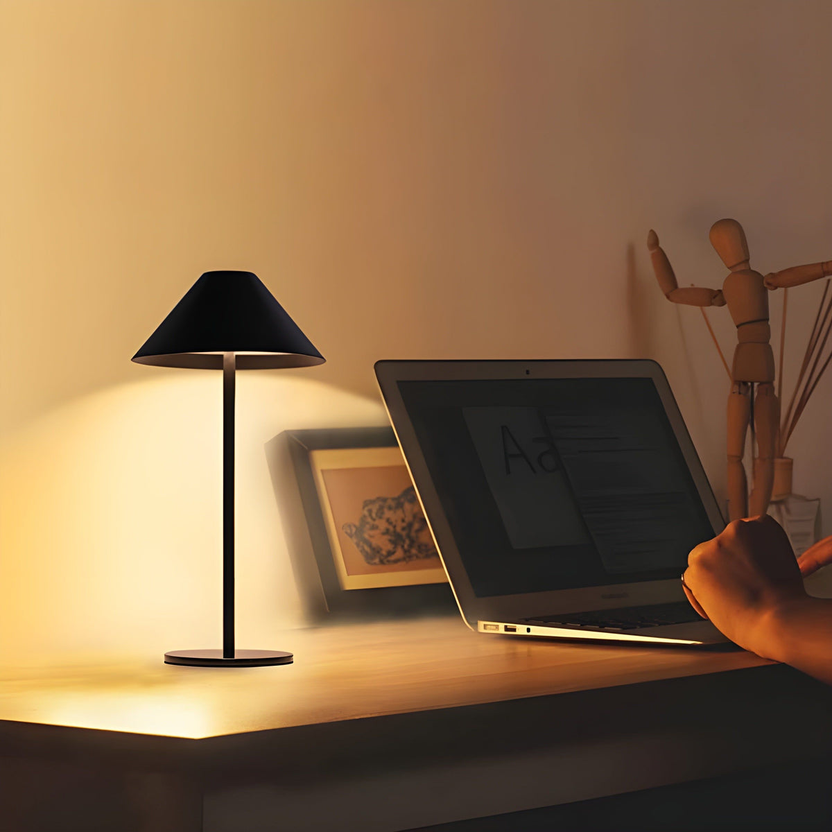 Avtoit | Minimalistic dimmable Touch table lamp - waterproof and rechargeable light Color