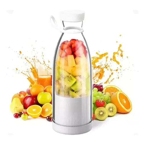 Avtoit | Compact Portable Smoothie Blender with Fruit Container and Drinking Lid