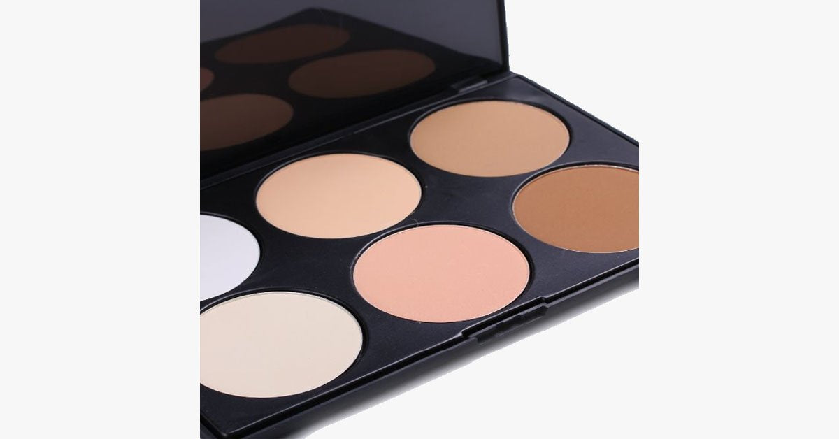 Avtoit | Blush Bronzer with 6 matte powder shades - Gives you a perfectly polished makeup