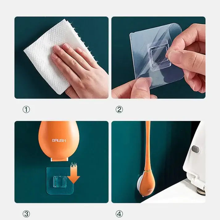 Avtoit | Elegant and hygienic toilet brush made of silicone - SmartBrush