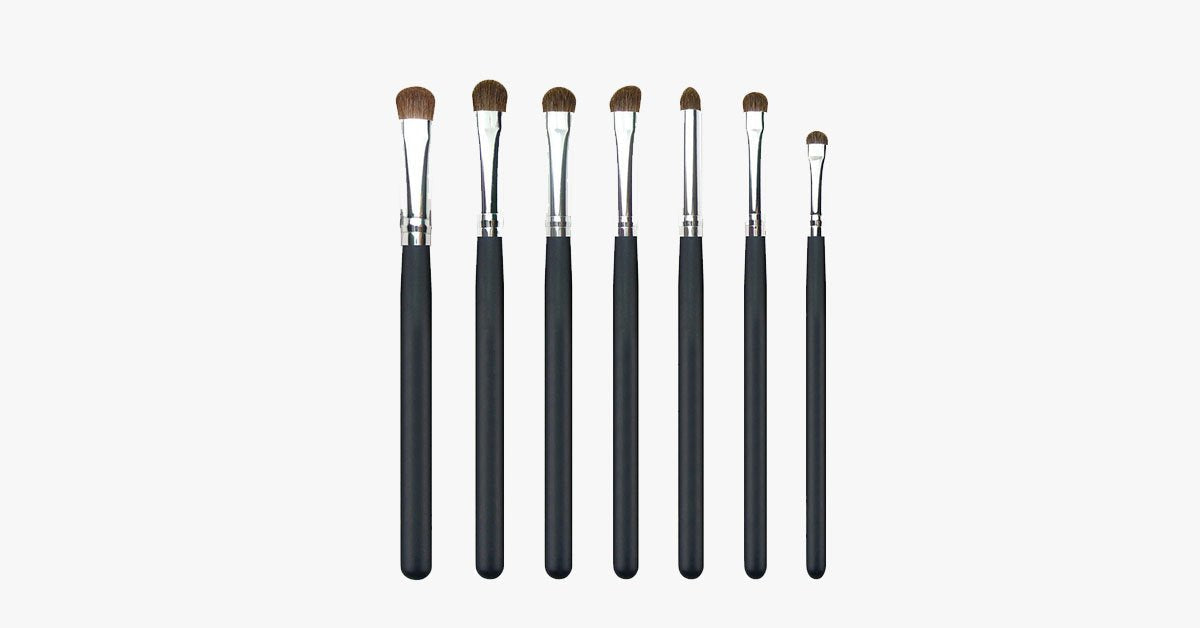 Avtoit | 7-pc. Eyeshadow Brush Set - Soft, Dense, and Silky Brushes for the Perfect Eye Makeup