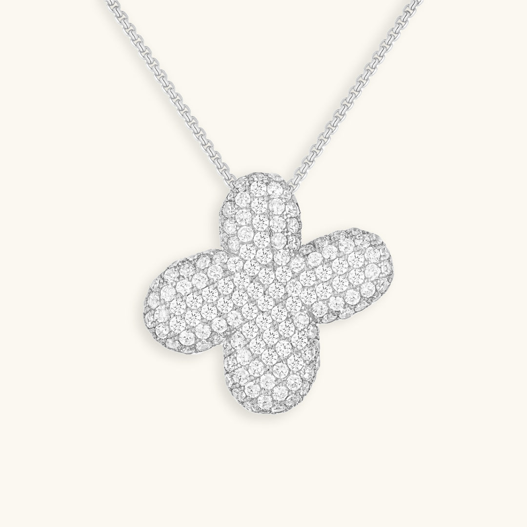 Avtoit | Bubble Initial-Diamond-Necklace