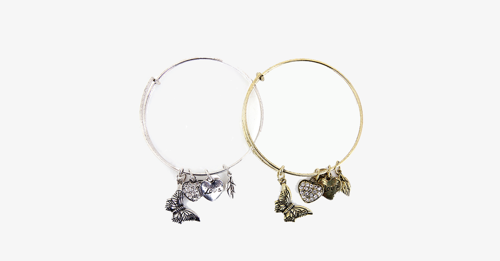 Avtoit | Butterfly Love Charm Bracelet