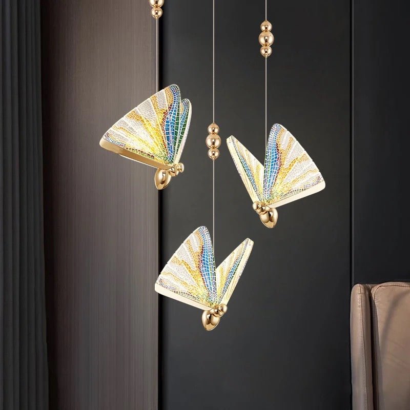 Avtoit | FlareWing – Artistic Butterfly-Shaped LED Pendant Light
