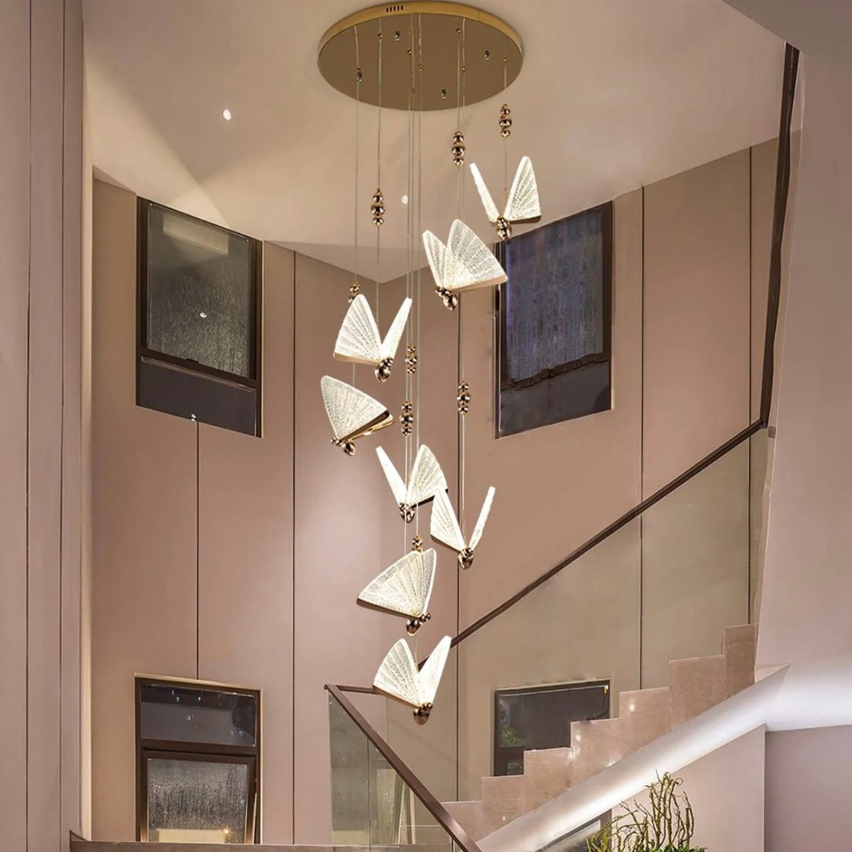 Avtoit | FlareWing – Artistic Butterfly-Shaped LED Pendant Light