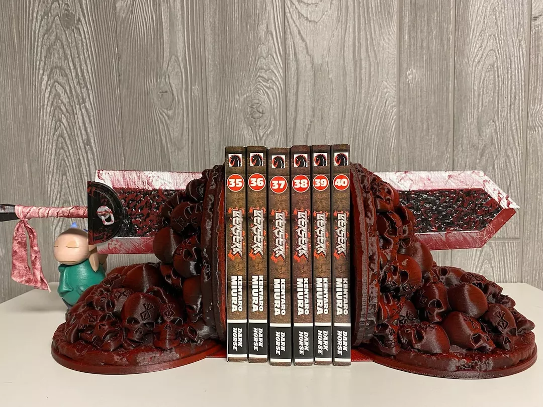 Avtoit | Berserk Bookends - Dragonslayer,Gift for she|him