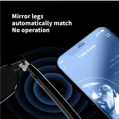 Avtoit | Super Black TechnologySmart Wireless Headphone Sunglasses