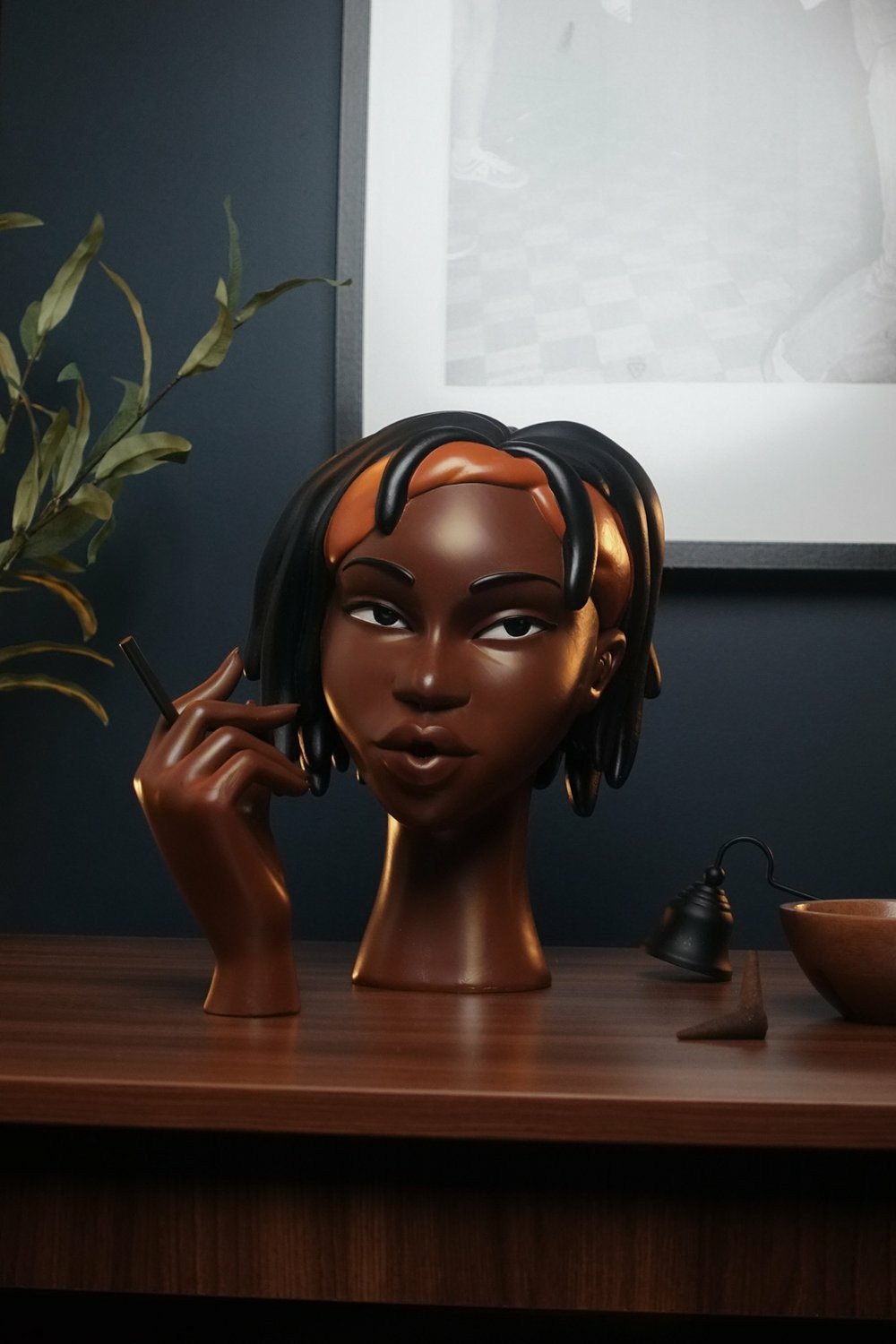 Avtoit | Head Incense Burner Black Woman