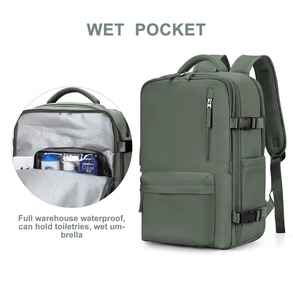 Avtoit | Women's Large Travel Backpack Waterproof Hiking Backpack