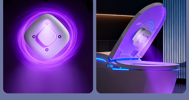 Avtoit | Rechargeable Attachable Ultraviolet LED Disinfection Lamp, with Auto-On/Off Design, for Home, Toilet & More