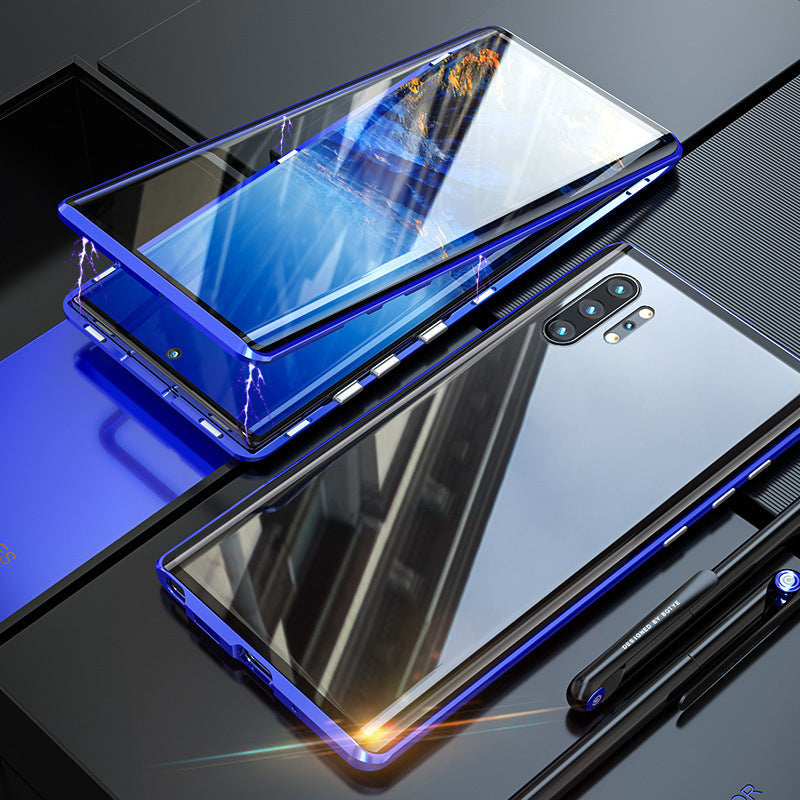 Avtoit | Magnetic Tempered Glass Dual-Sided Phone Case for Samsung