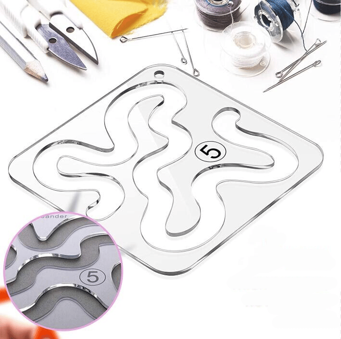 Avtoit | Free-Motion Garment Ruler Set(12 PCS) -Hot
