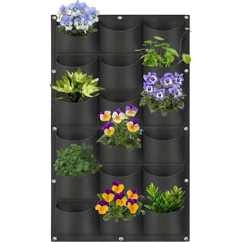Avtoit | Felt Plant Bag for Vertical Wall Mounting – Three-dimensional, Non-woven Plant Bag