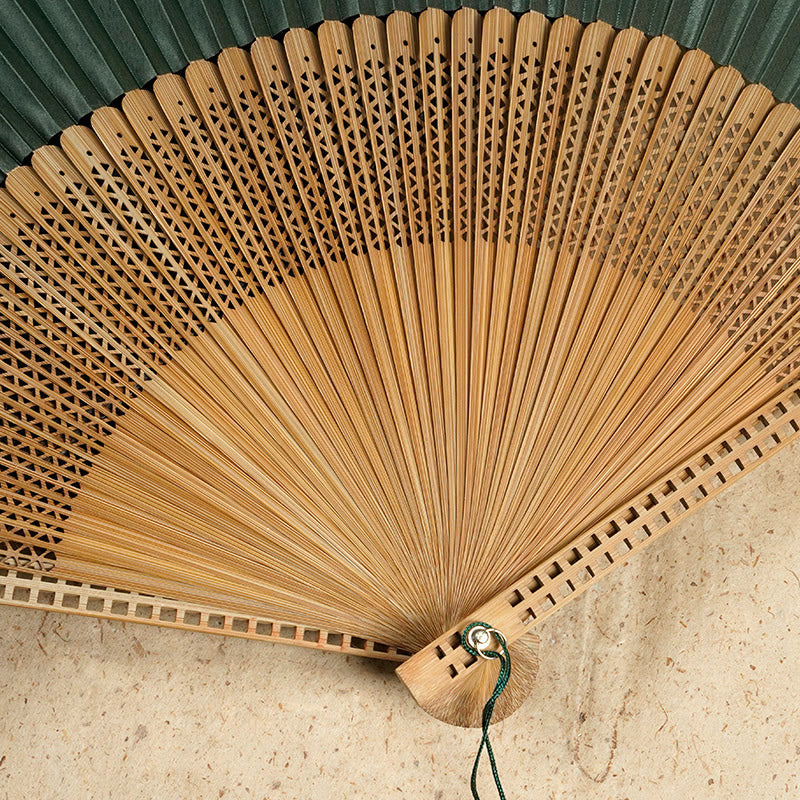 Avtoit | Hand fan made of bamboo silk