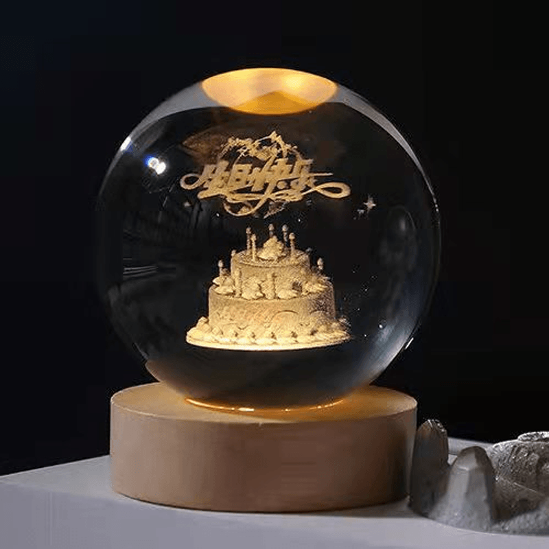 Avtoit | Glowing Crystal Ball Night Light