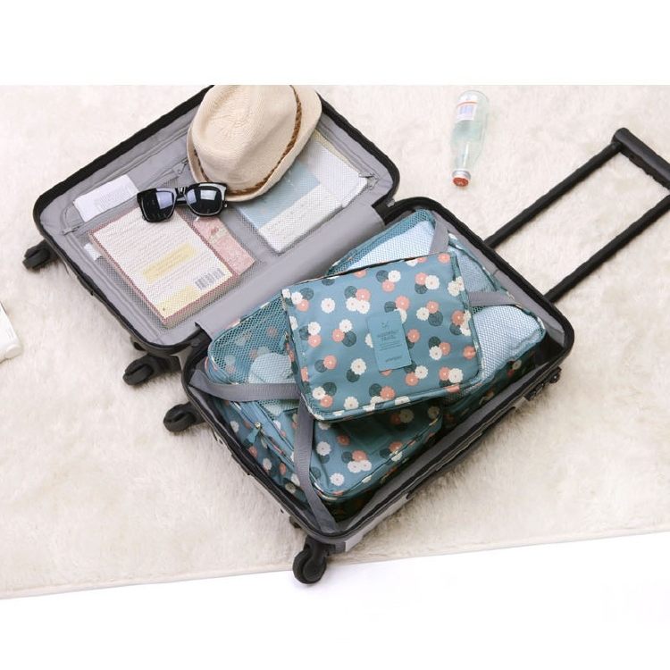 Water-Resistant Hanging Toiletry Bag with Organized Storage for Travel