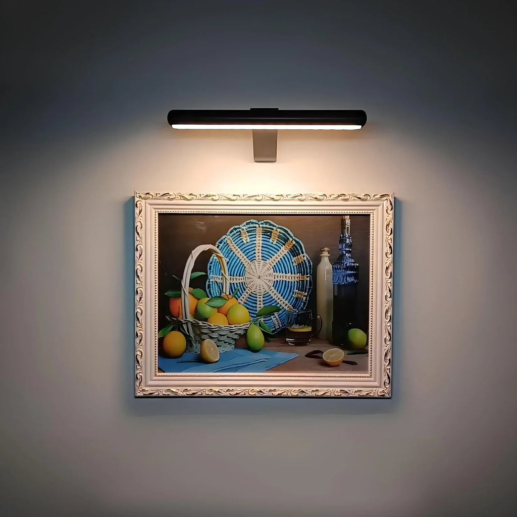 Avtoit | ArtGlow Wireless LED Picture Light – Rechargeable Wall Lamp with Remote & Adjustable Dimming