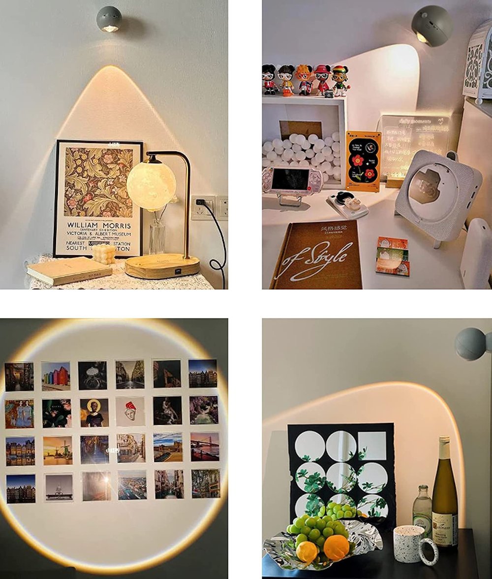 Avtoit | Sunset Glow Wall Light — Rechargeable Dimmable Mood Lighting