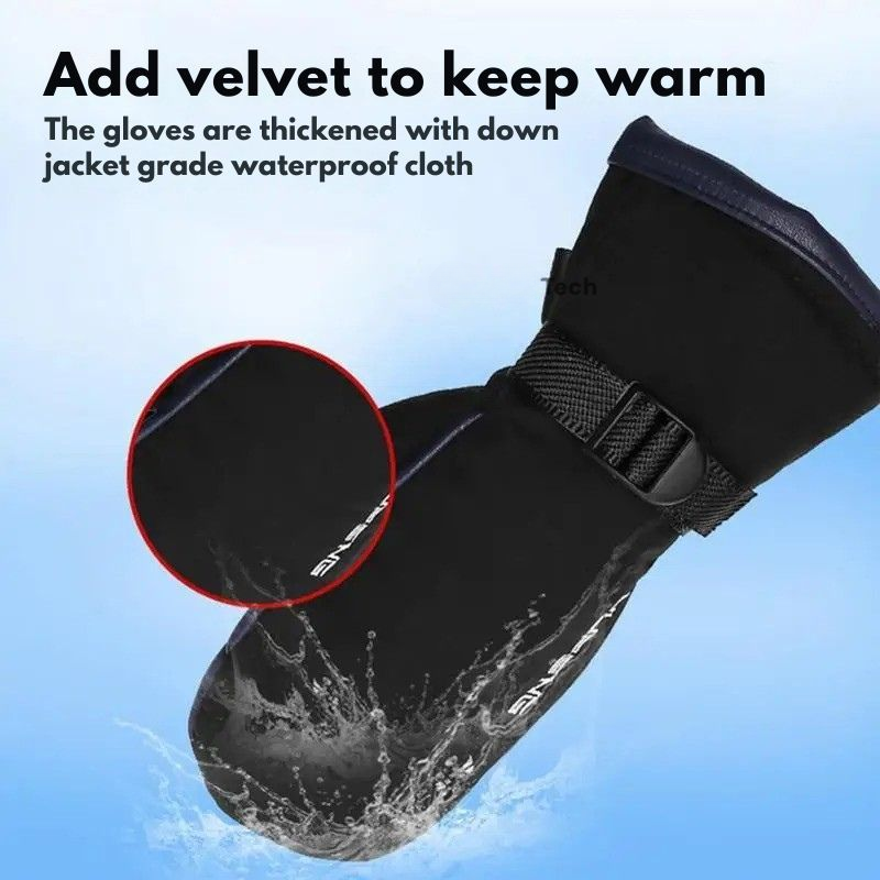 Avtoit | Electric Heating Gloves | Dual-Sided, 10,000 mAh USB Rechargeable | Waterproof Skiing & Motorcycle