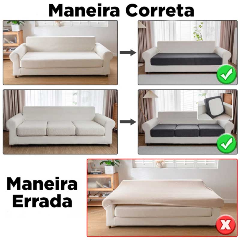 Avtoit | Waterproof elastic sofa cover - Zion™