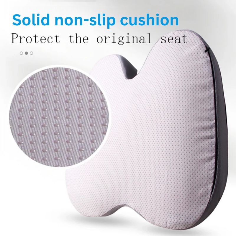 Avtoit | Ergonomic Memory Foam Car Seat Cushion – Tailbone & Sciatica Support Pillow