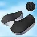 Avtoit | Ergonomic Memory Foam Car Seat Cushion – Tailbone & Sciatica Support Pillow