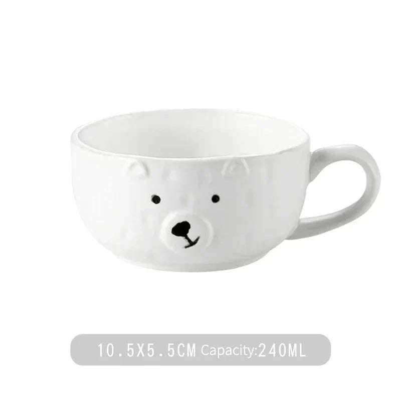 Avtoit | Sweet polar bear mug made of ceramic