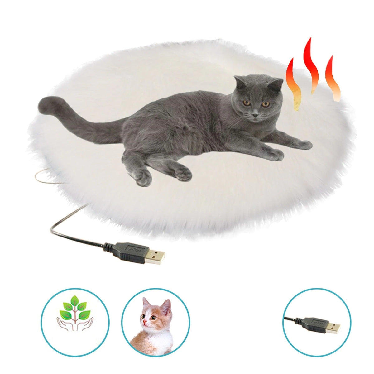 Avtoit | CozyKitty - Portable USB Heated Cushion