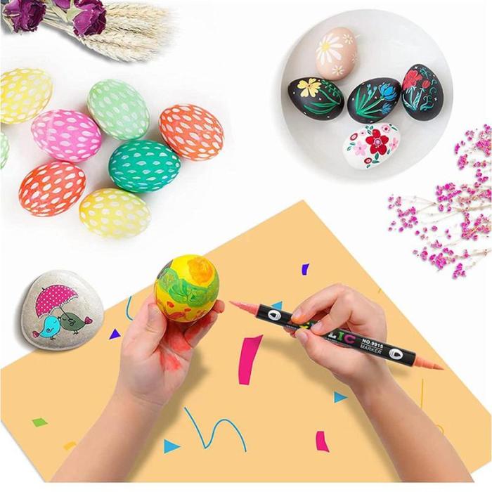 Avtoit | Double-sided acrylic paint marker – Multi-surface art pen with vibrant colors