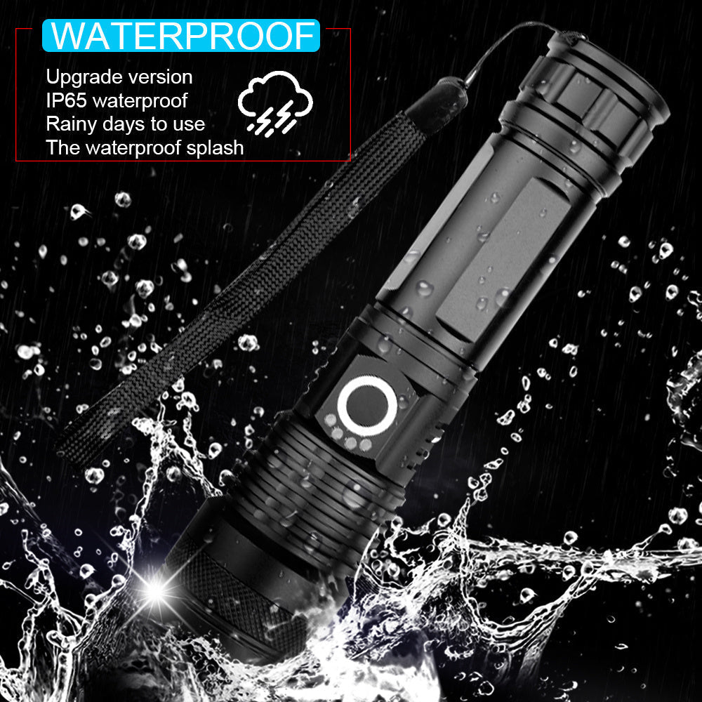 Avtoit | High-Power Waterproof LED Flashlight | 30,000–50,000 Lumens Rechargeable Torch