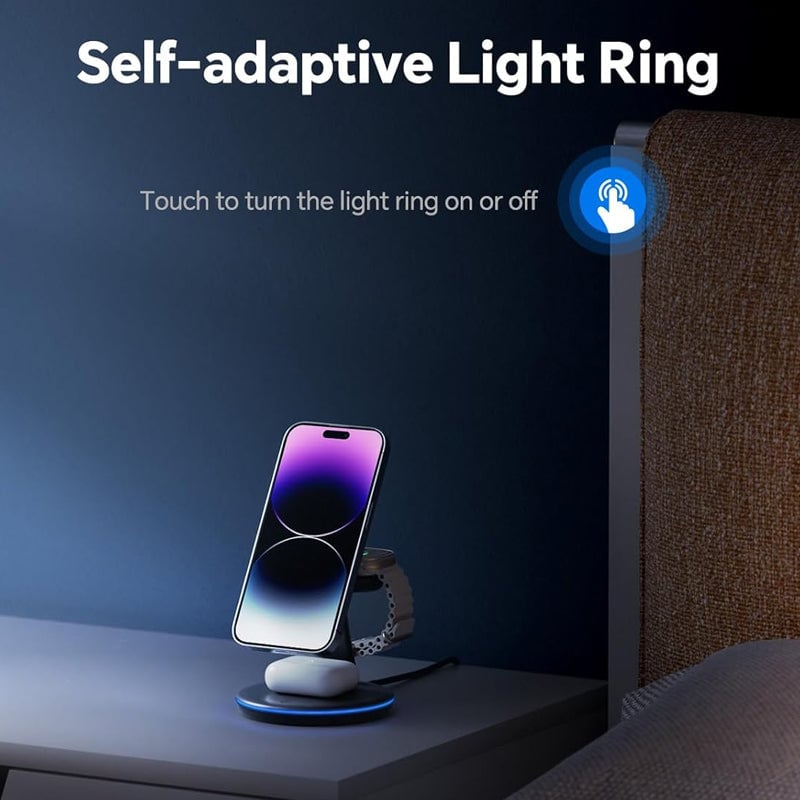 Avtoit | Folding magnetic 3-in-1 wireless charger