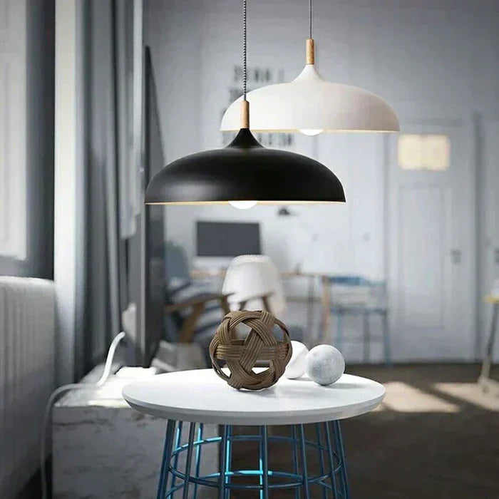 Avtoit | Ceiling lamp in Scandinavian Oak - ScandiLuxe