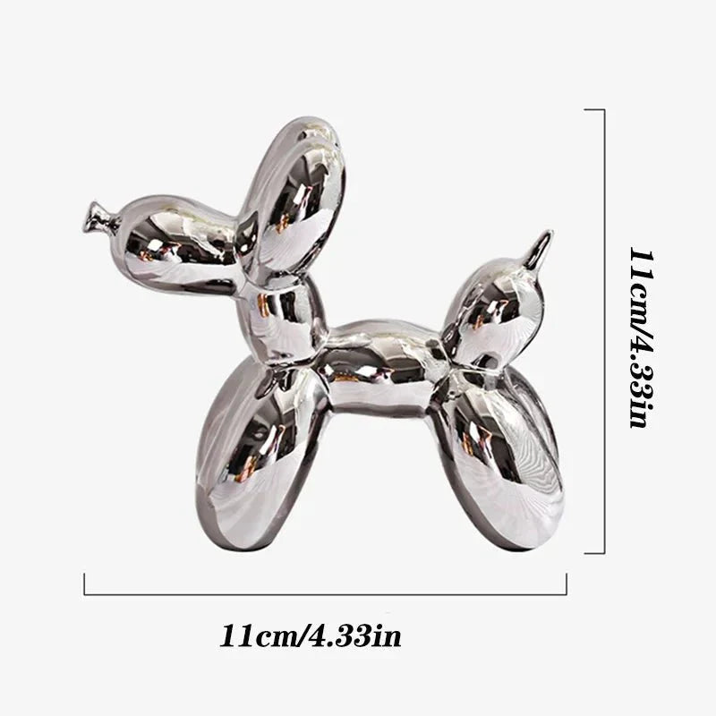 Avtoit | Ceramic Glossy Balloon Dog Ornament