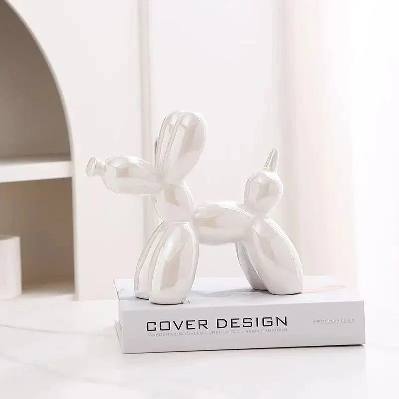 Avtoit | Ceramic Glossy Balloon Dog Ornament